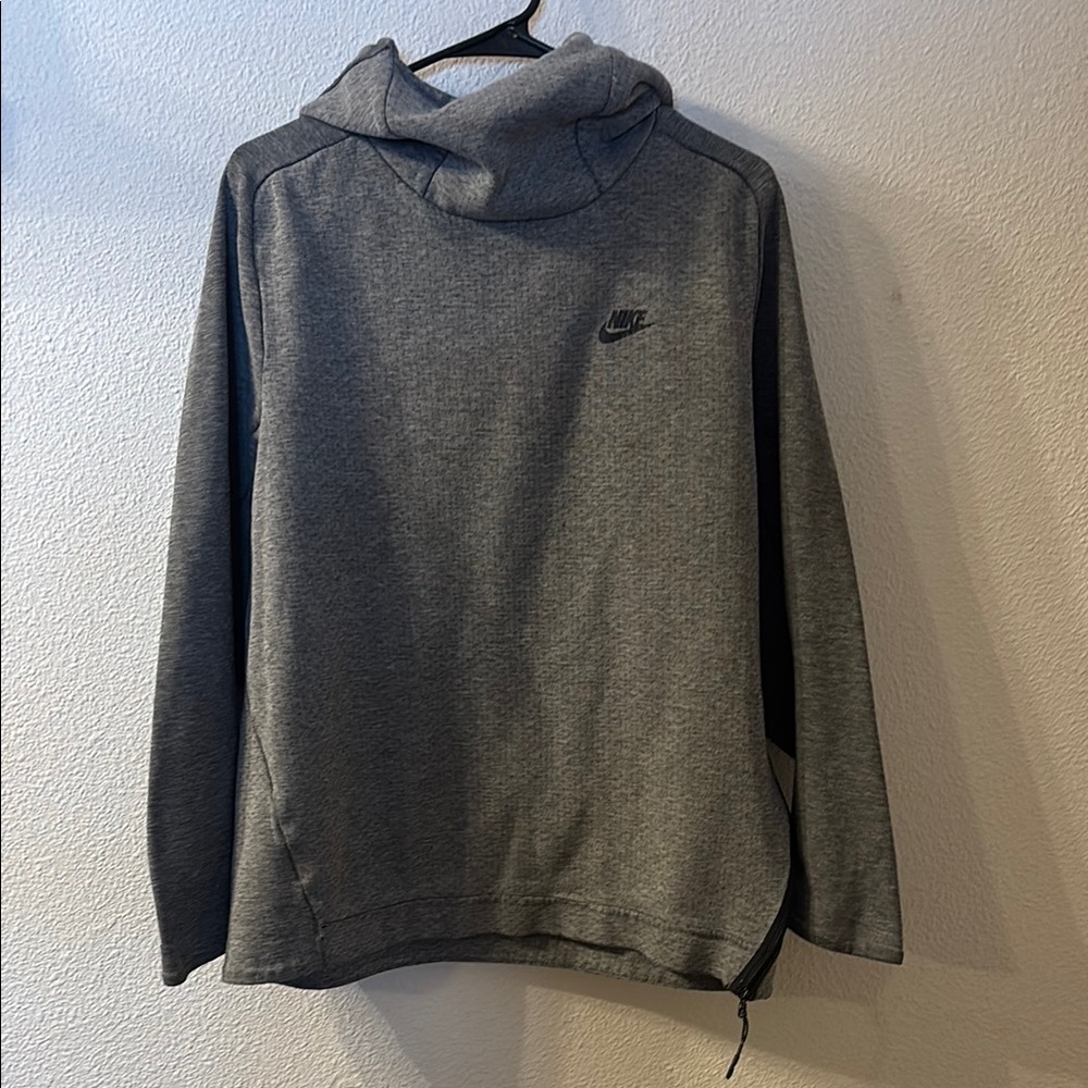 Nike Heather Gray Cowlneck Hoodie